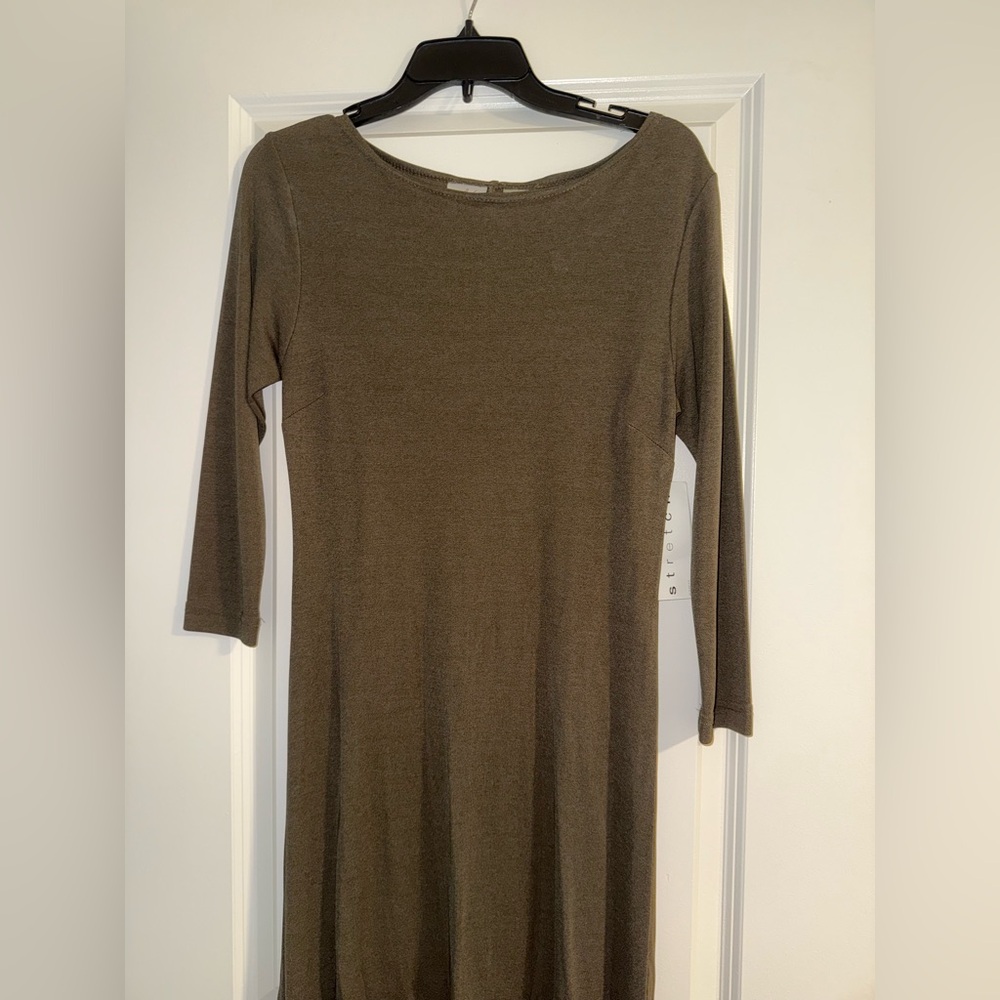 Olive Green Maxi Dress